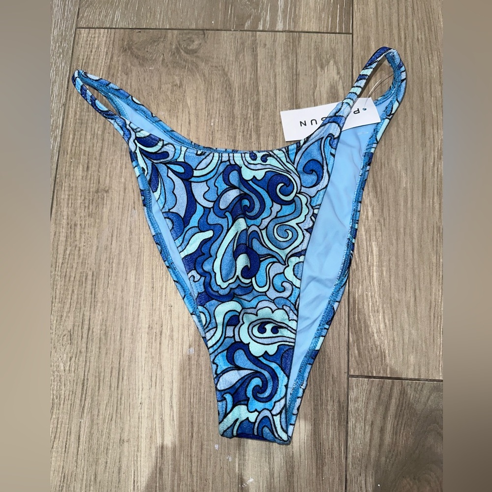 Pacsun patterned bikini bottom